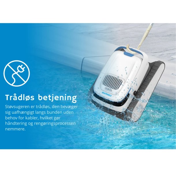 Marimex RobotVac Fraser AKU robotst�vsuger til pool